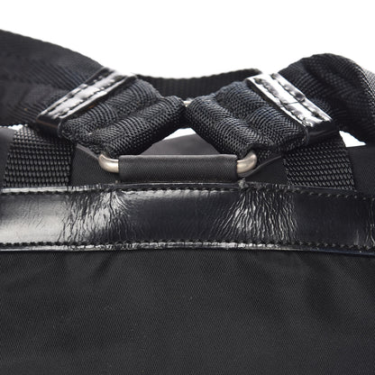 Prada Nylon Vela Medium Backpack Black 14 of 16