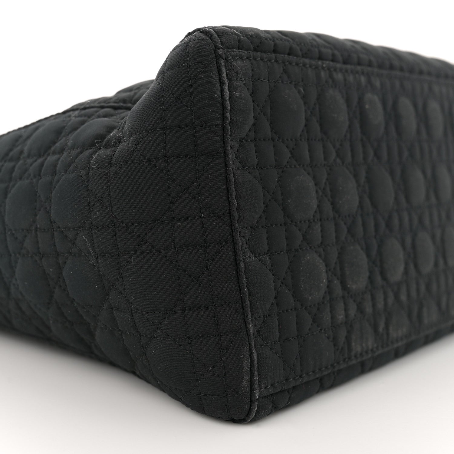 Christian Dior Nylon Cannage Medium Lady Dior Black 9 of 10