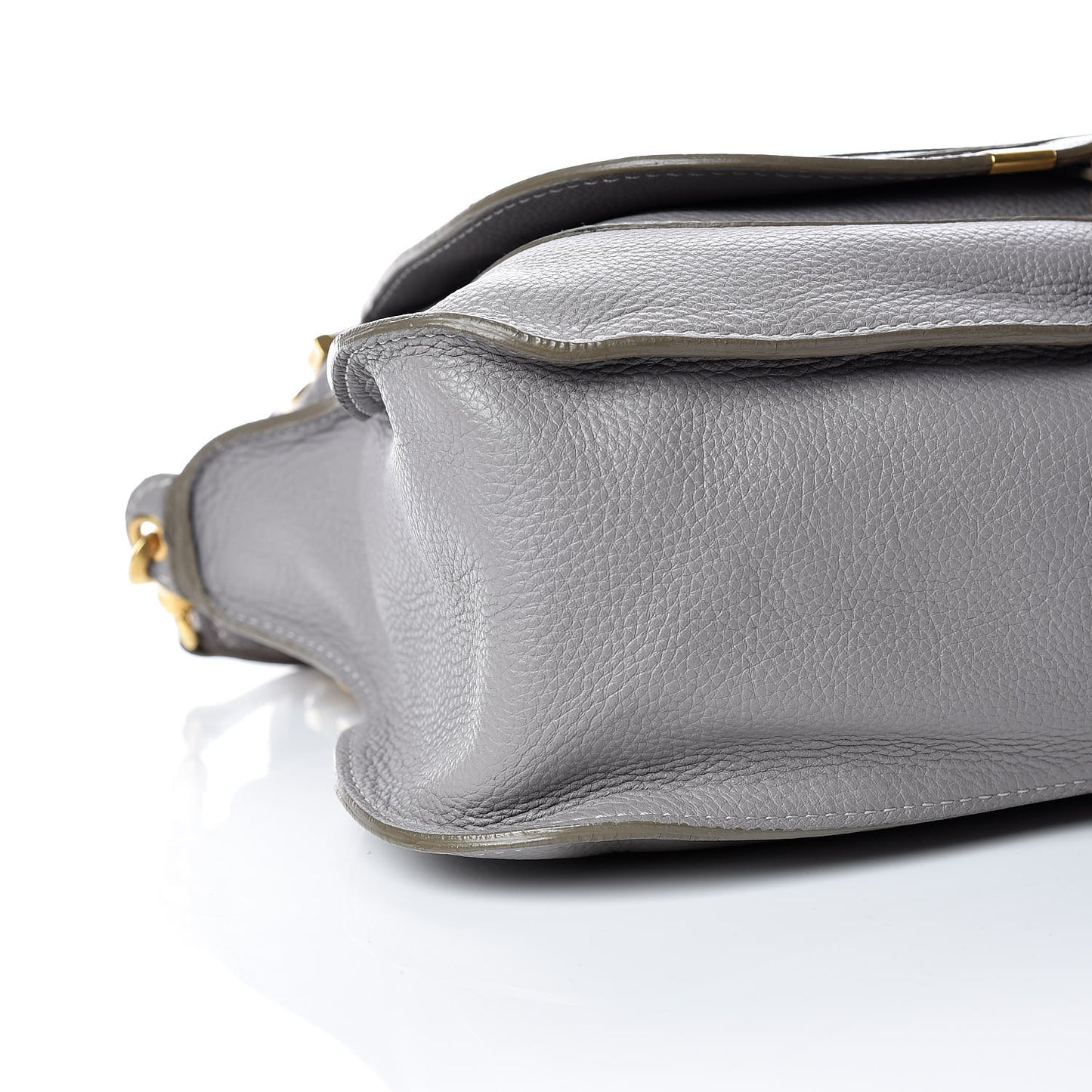 Calfskin Medium Marcie Satchel Cashmere Grey