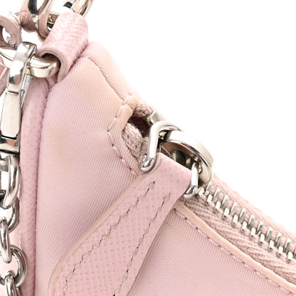 Prada Nylon Re-Edition 2005 Shoulder Bag Alabastro 12 of 15