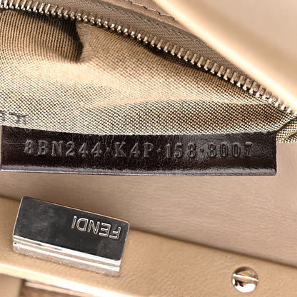 Fendi Nappa Mini Peekaboo Iconic Satchel Tortora 7 of 11