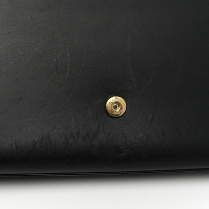 Saint Laurent Smooth Calfskin Medium Classic Monogram Kate Tassel Satchel Black 12 of 14