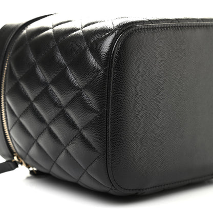 Chanel Caviar Quilted Large Vanity Pouch Black 16 of 18