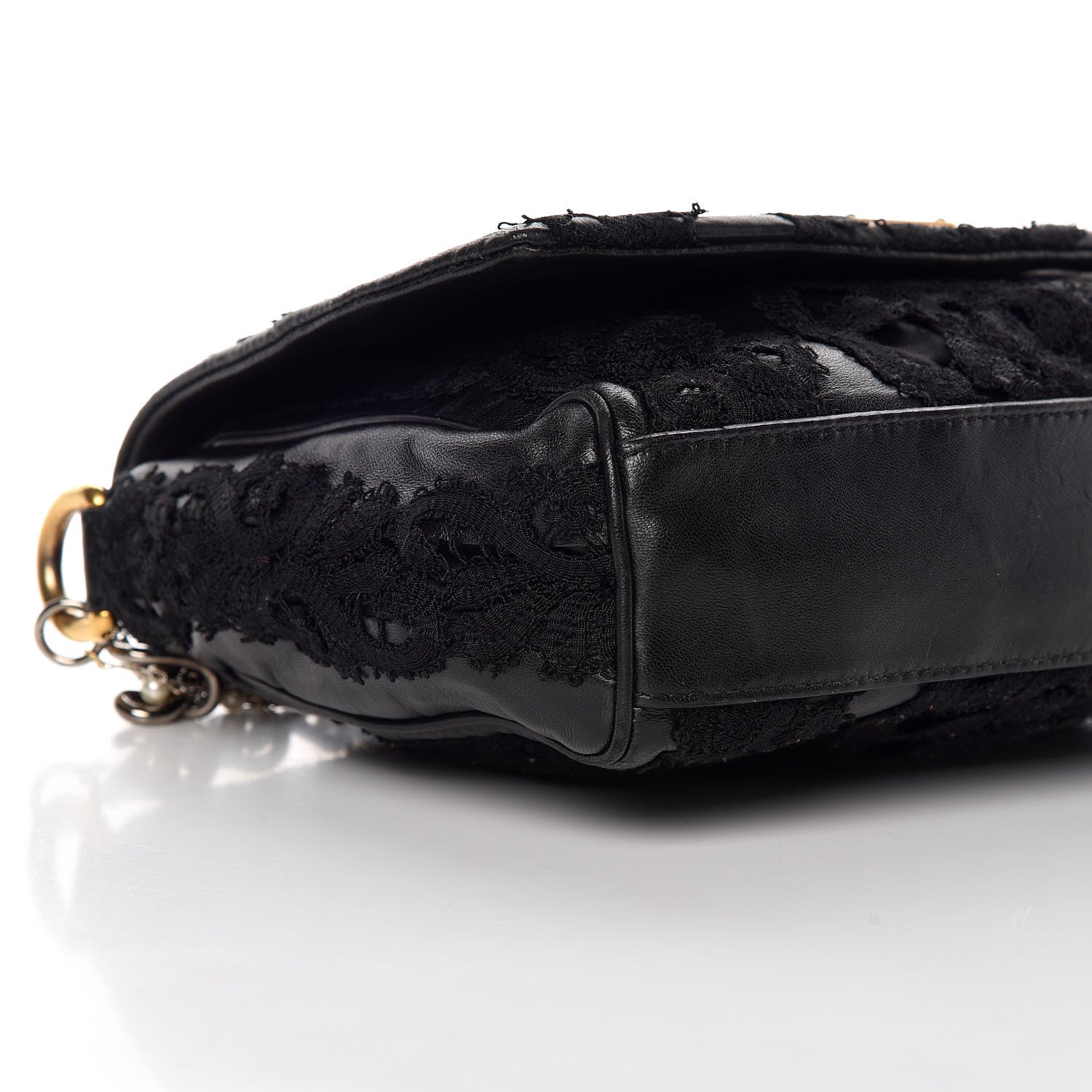 Dolce & Gabbana Lace Miss Charles Evening Bag Black 5 of 10