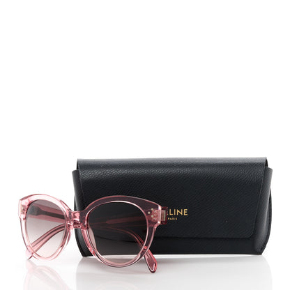 Celine Acetate Round Sunglasses CL401691 Pink 8 of 8