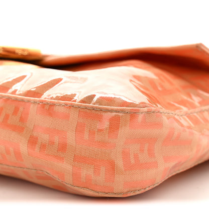 Fendi Vinyl Zucchino Baguette Orange 9 of 13