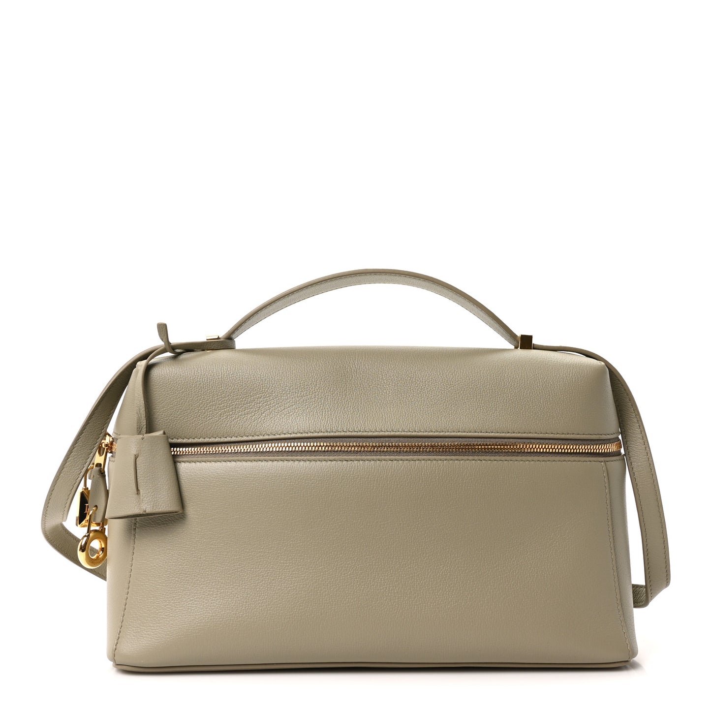 Grained Calfskin Extra Pocket L27 Dried Taragon