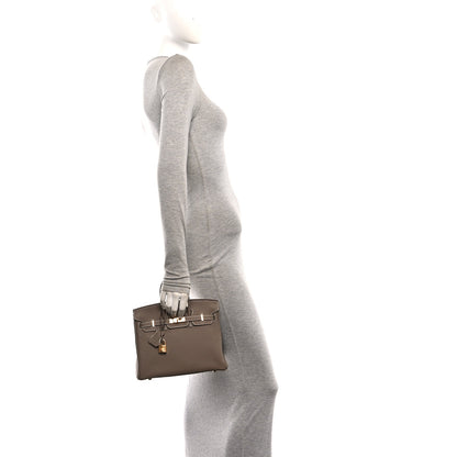 Hermes Togo Birkin 25 Etoupe 3 of 10