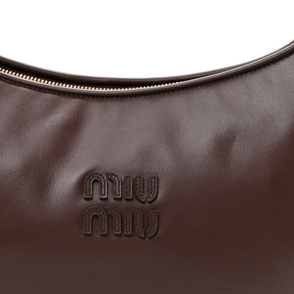 Miu Miu Calfskin Softy Piping Wander Hobo Radica 7 of 9