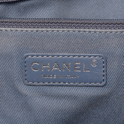Chanel Canvas Large Deauville Tote Denim Blue 7 of 14