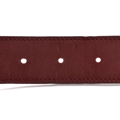 Hermes Swift Epsom 32mm Au Carre H Belt 90 Rouge H Rouge Casaque 5 of 7