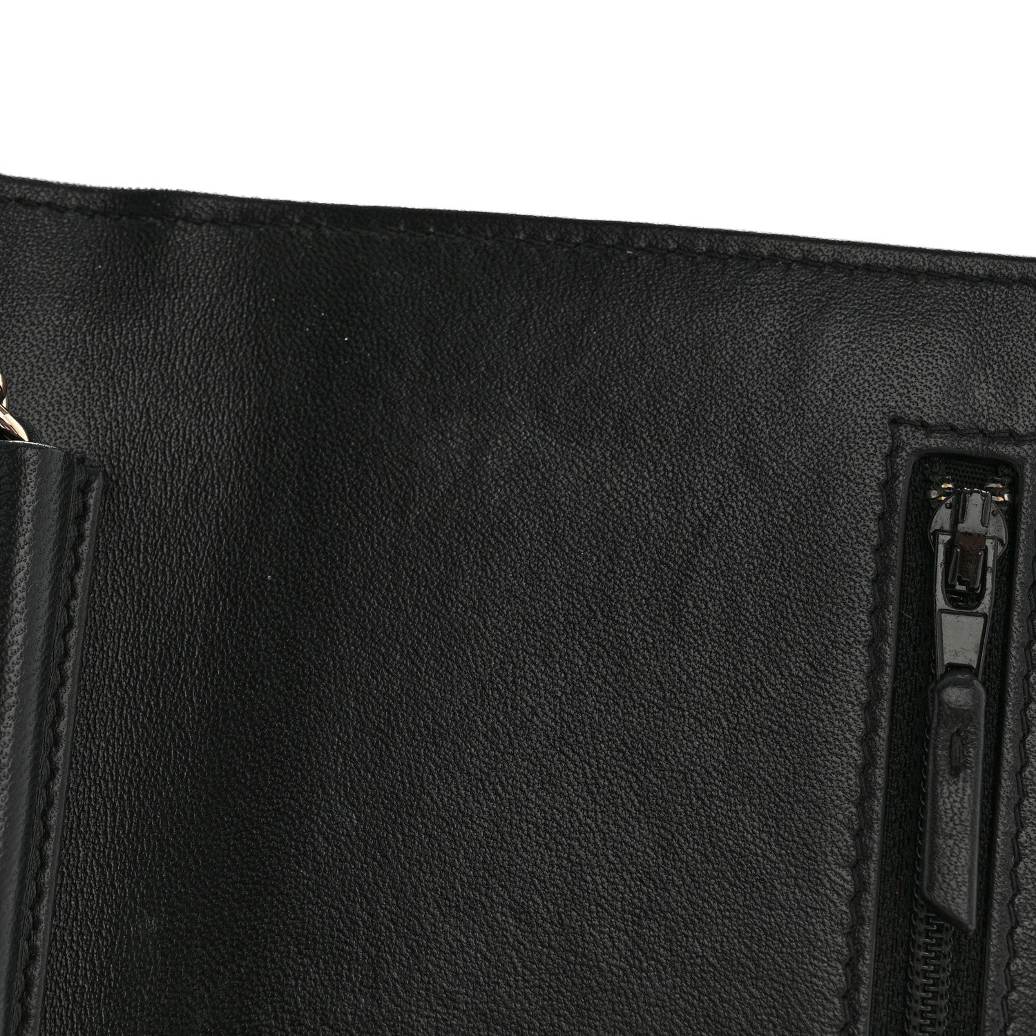 Chanel Lambskin Quilted All About Chanel Charm Wallet On Chain WOC Black 12 of 13