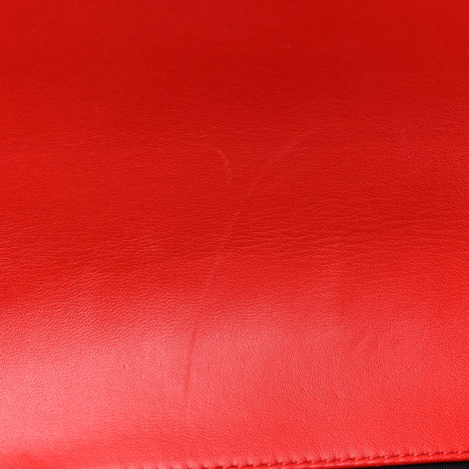 Chanel Lambskin Embossed Medium Boy Cube Flap Red 15 of 15