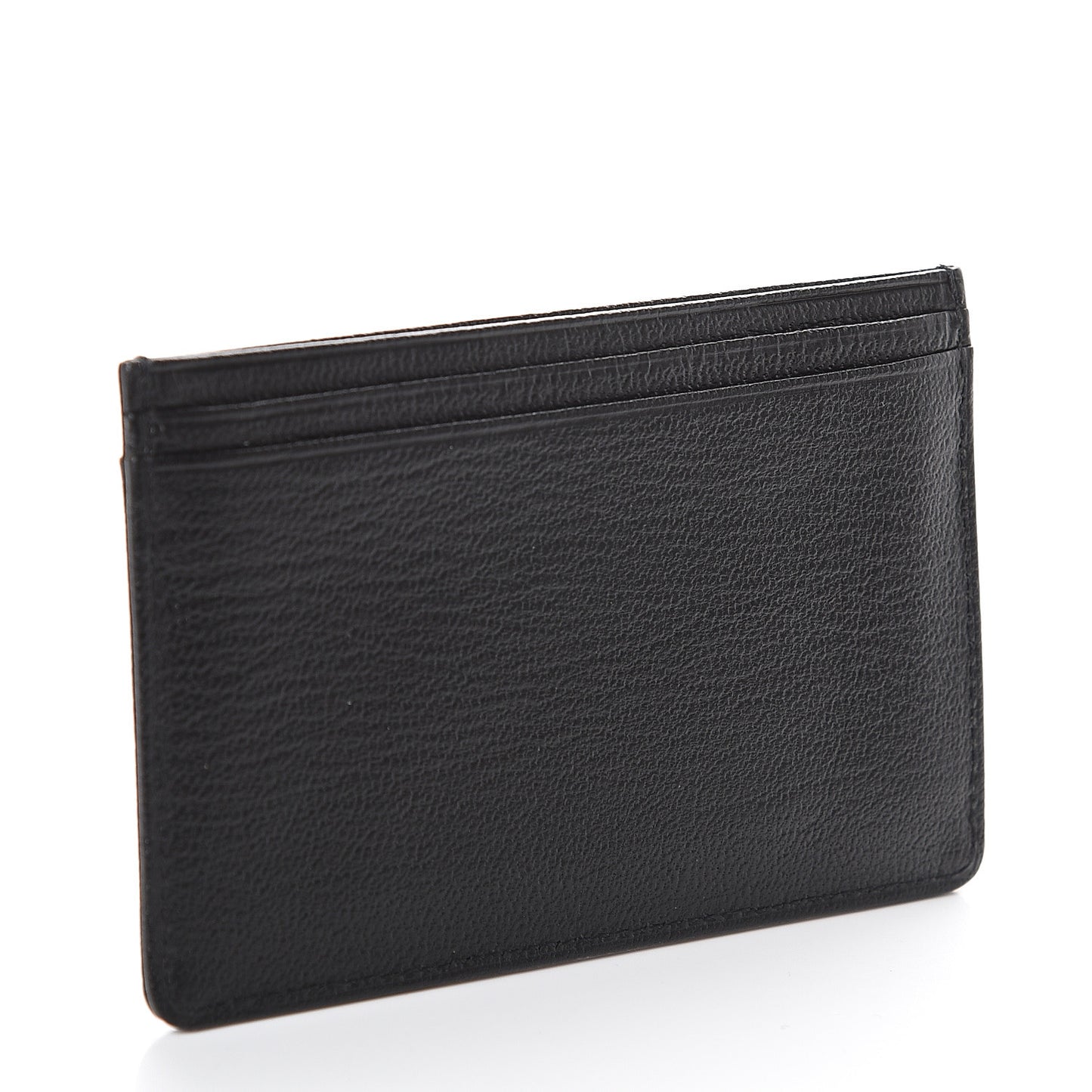 Goatskin CC Card Holder Black