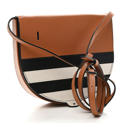 Loewe Calfskin Marine Stripe Mini Heel Shoulder Bag Tan 3 of 10