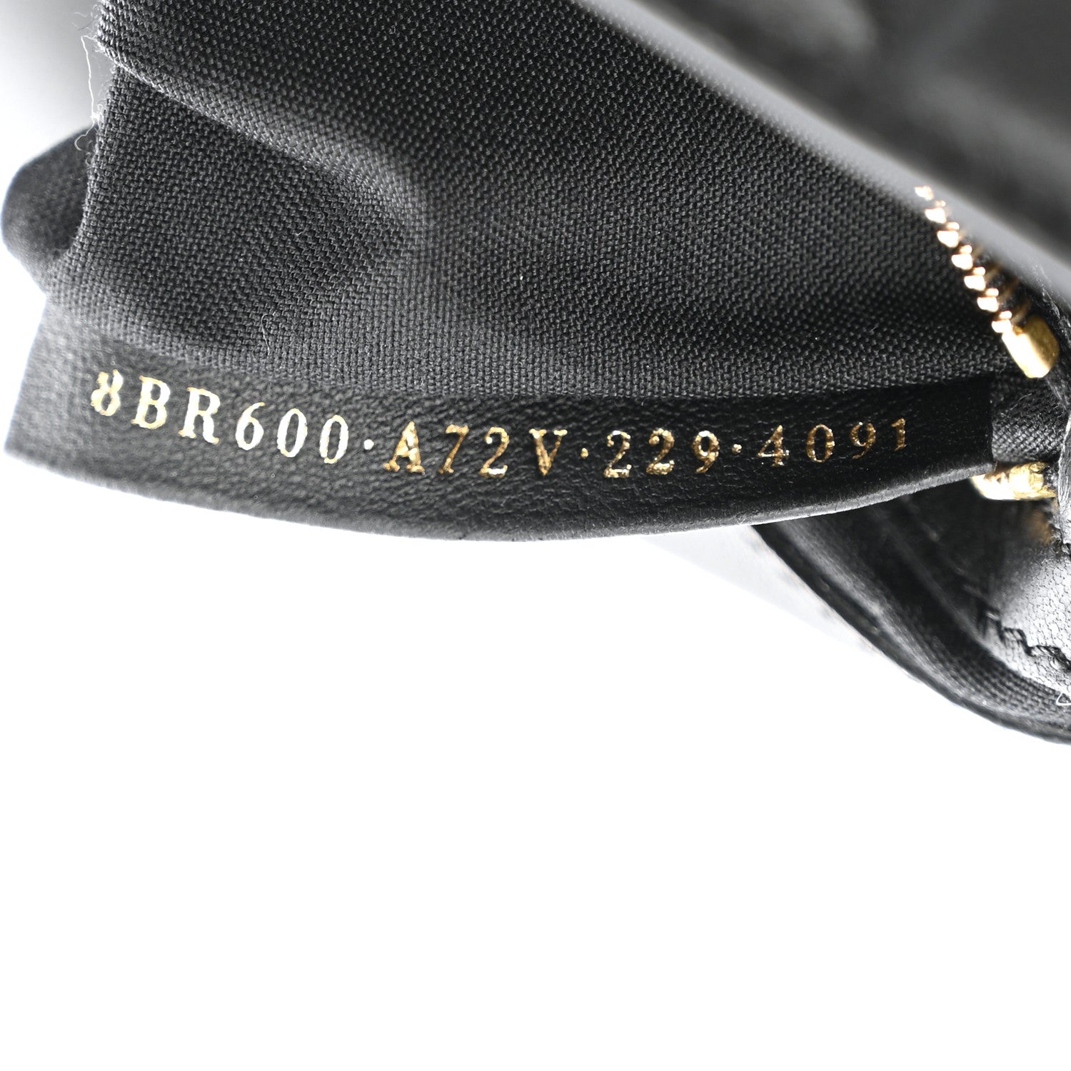 Fendi Nappa FF 1974 Embossed Baguette Black 7 of 10