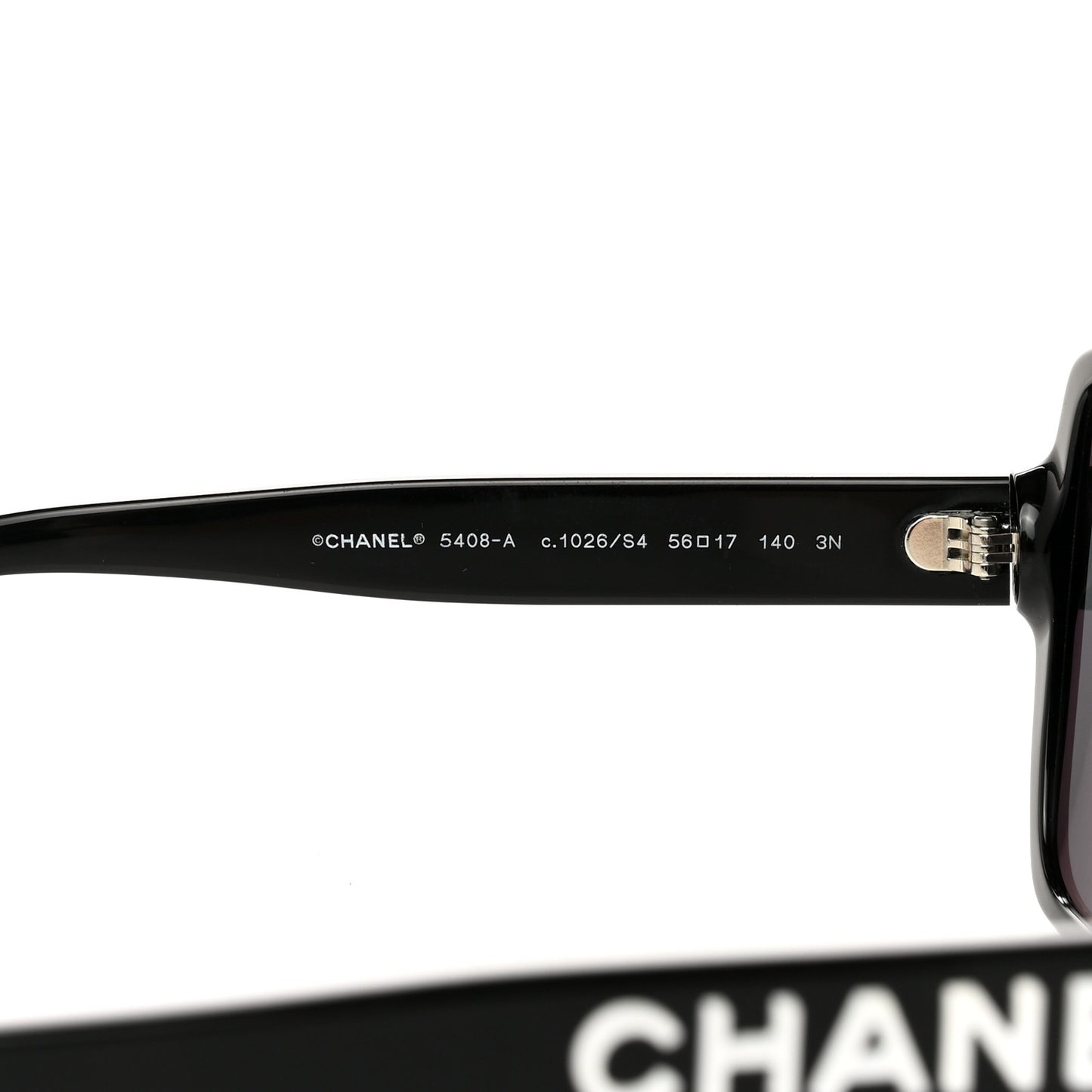 Acetate Square Sunglasses 5408-A Black