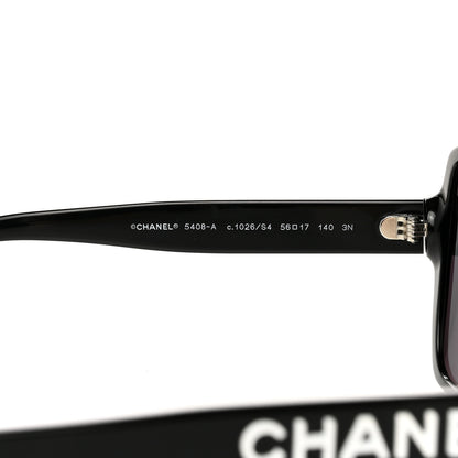 Chanel Acetate Square Sunglasses 5408-A Black 5 of 8