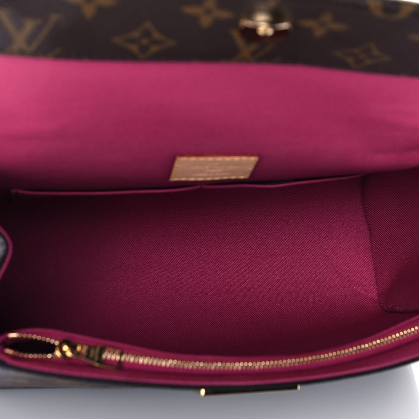 Monogram Cluny BB Bordeaux Fuchsia