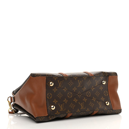 Louis Vuitton Monogram Soufflot MM Caramel 4 of 9