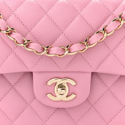 Chanel Caviar Quilted Small Double Flap Pink 8 of 11