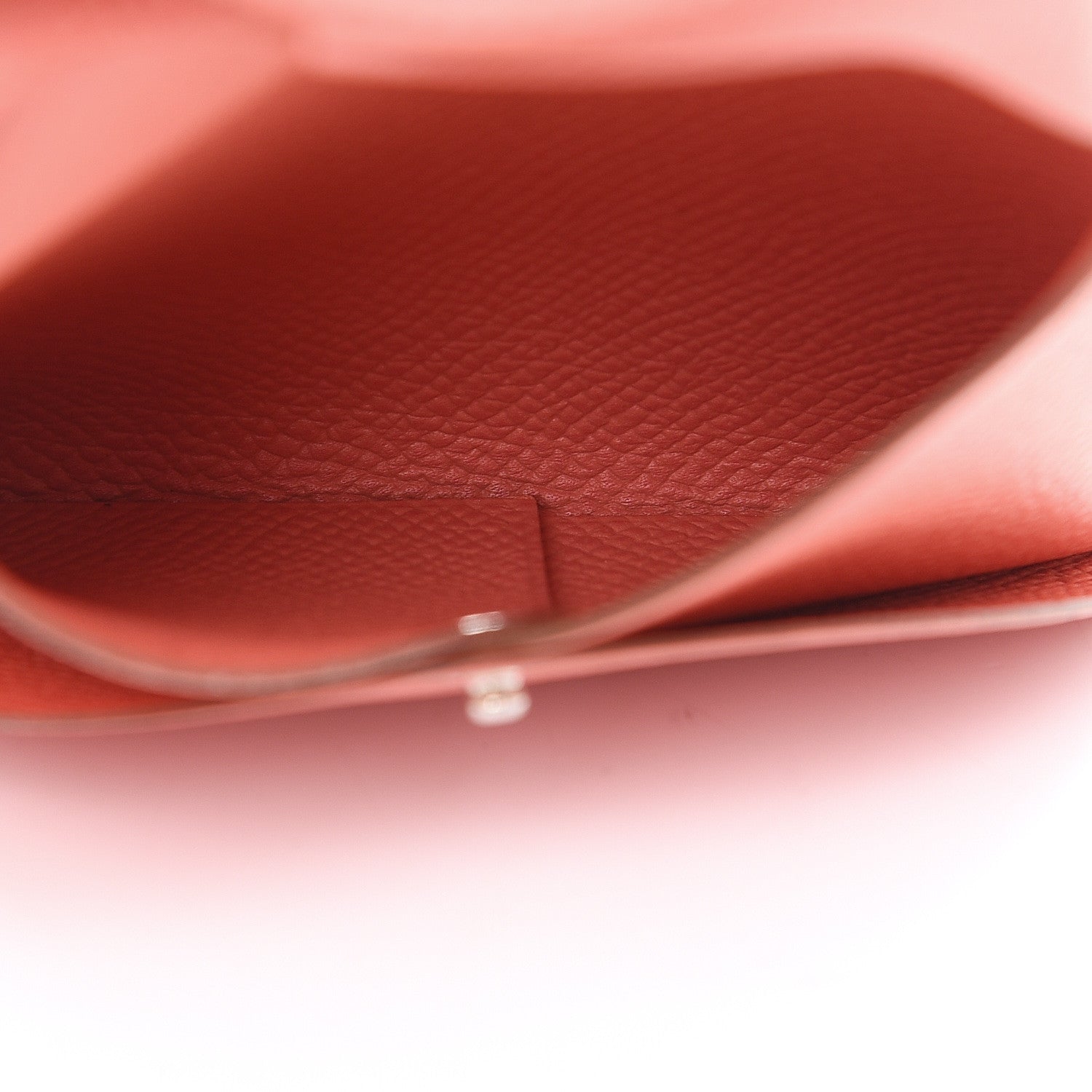 Hermes Epsom Bastia Coin Purse Flamingo 4 of 6