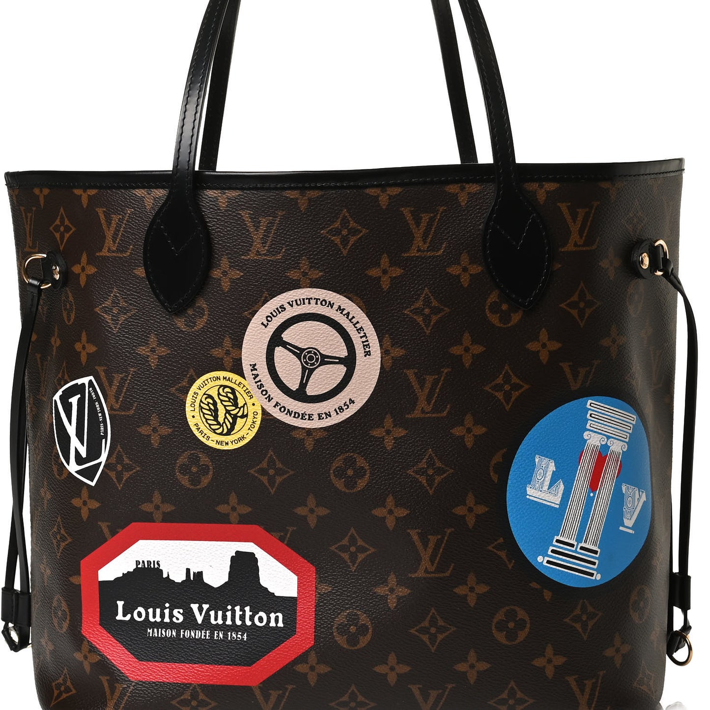 Monogram World Tour Neverfull MM