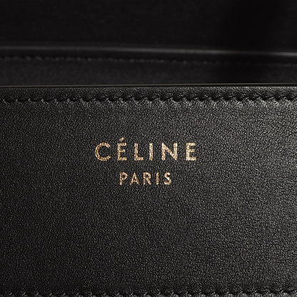 Celine Smooth Calfskin Mini Luggage Black 6 of 9