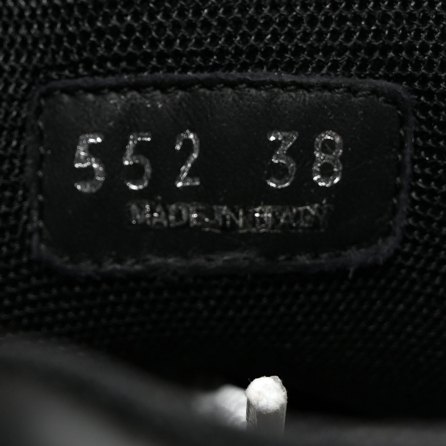 Nylon Gabardine Logo Sneakers 38 Black