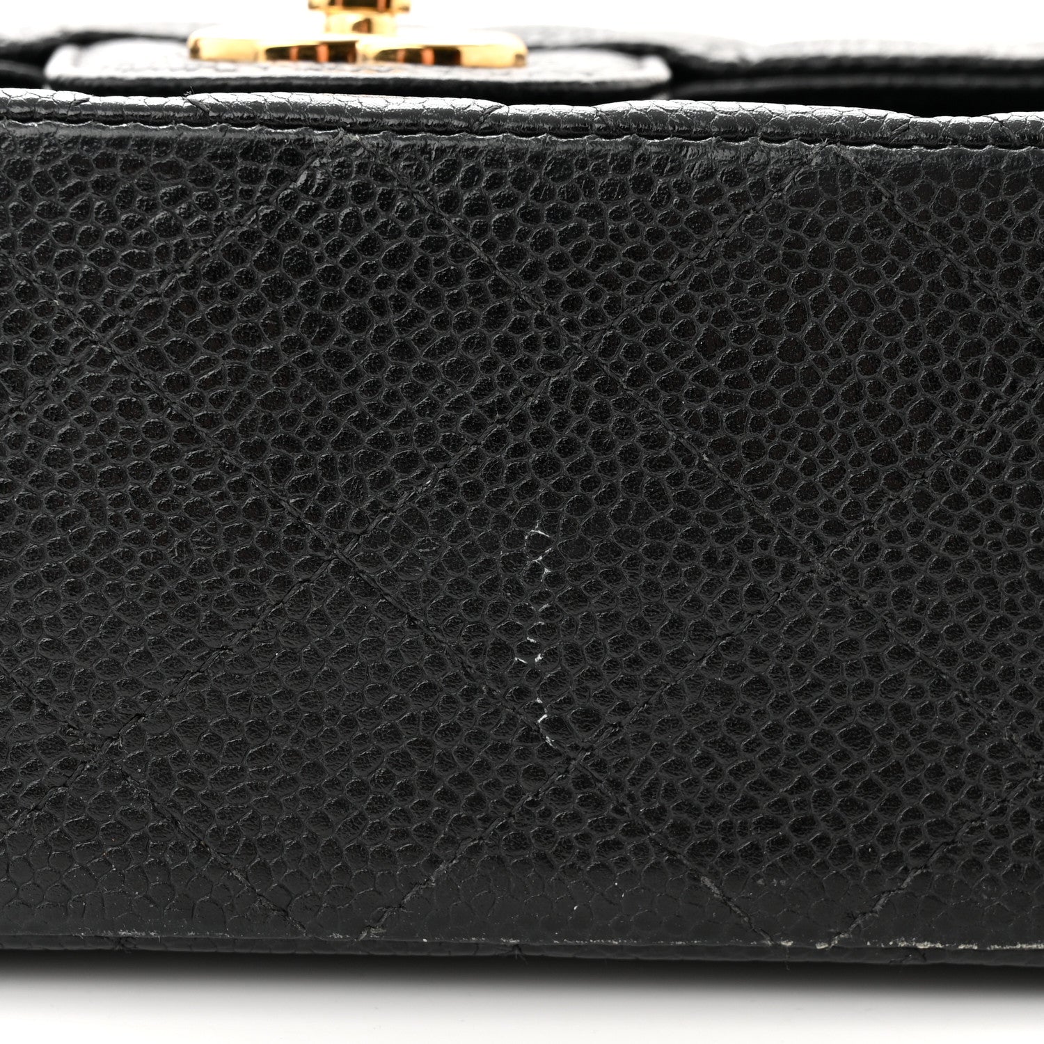 Chanel Caviar Quilted Medium Double Flap Black 12 of 12