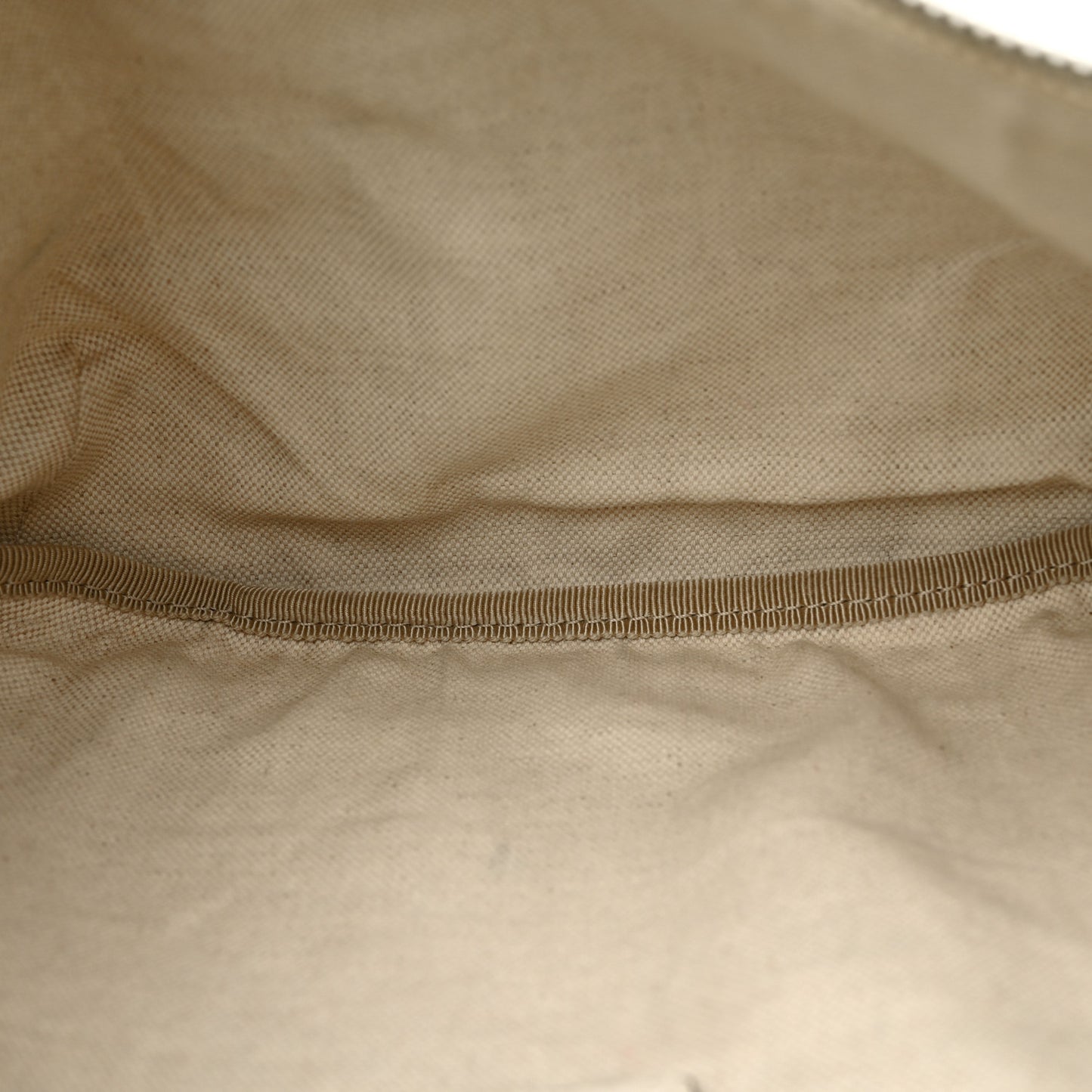 Grained Calfskin Logo Belt Bag White