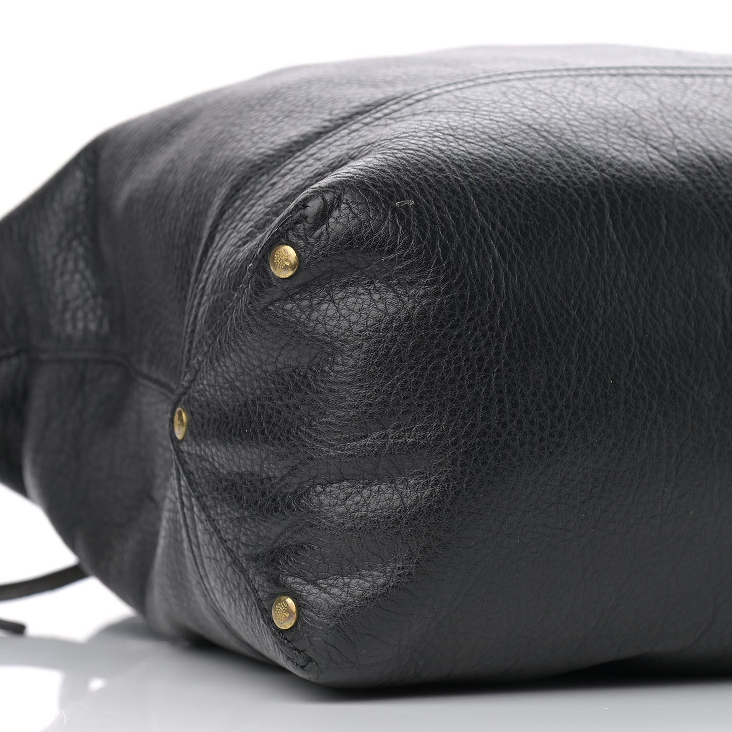 Pebbled Calfskin Effie Tote Black
