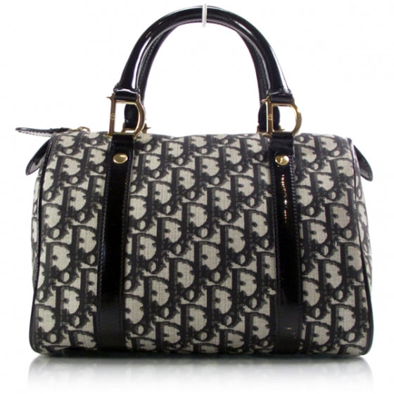 Christian Dior Monogram Boston Black 1 of 9