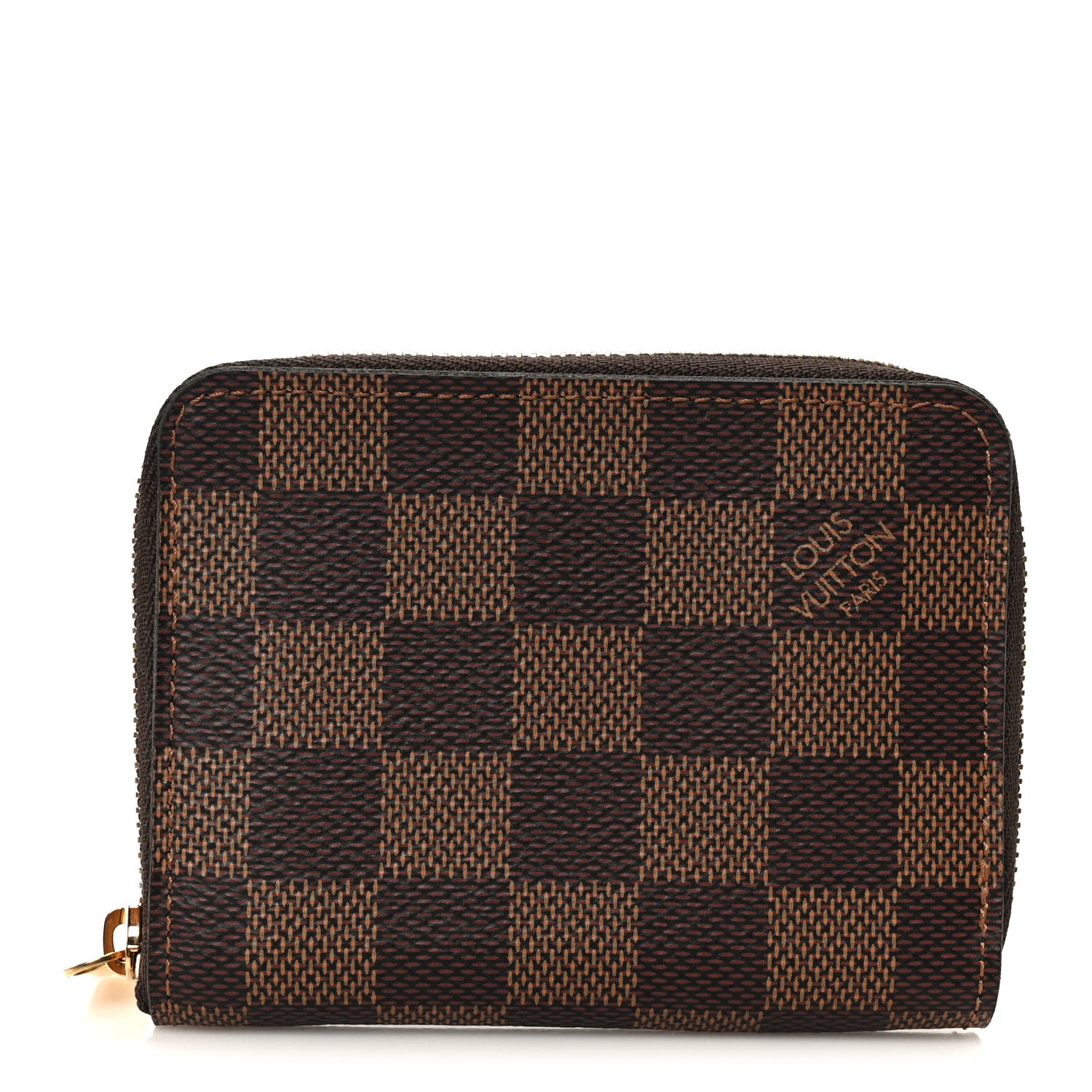 Louis Vuitton Damier Ebene Zippy Coin Purse 1 of 8