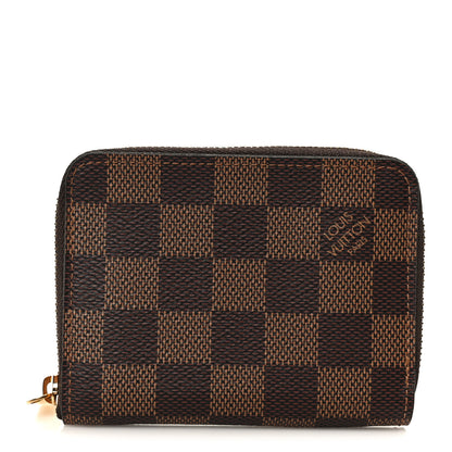 Louis Vuitton Damier Ebene Zippy Coin Purse 1 of 8