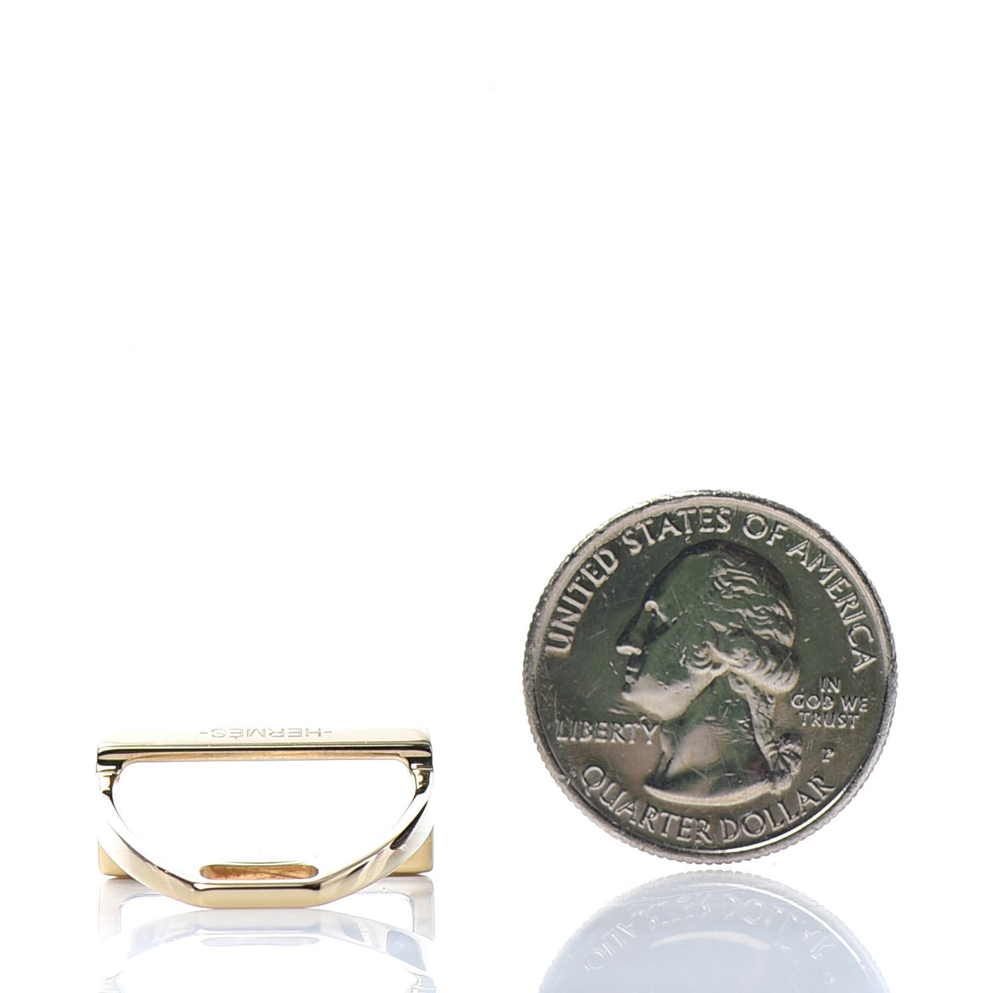 Permabrass Stirrup Scarf Ring