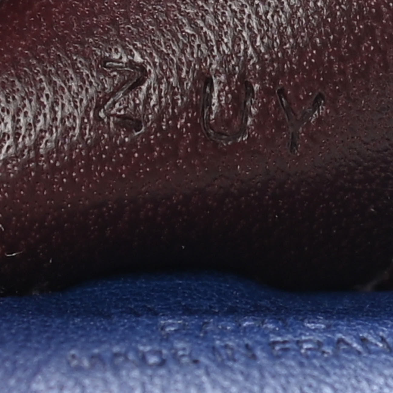 Hermes Milo Lambskin Grigri Rodeo Horse Bag Charm PM Rouge Sellier Mauve Sylvestre Bleu Saphir 4 of 5