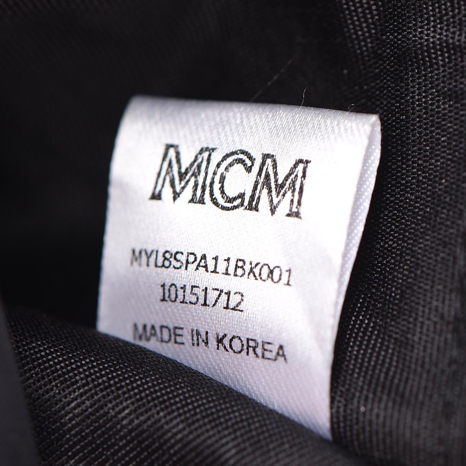 MCM Visetos Large Patricia Wallet On Chain Black 9 of 14