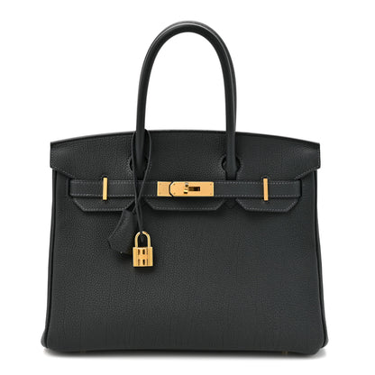 Hermes Togo Birkin 30 Vert Fonce 1 of 12