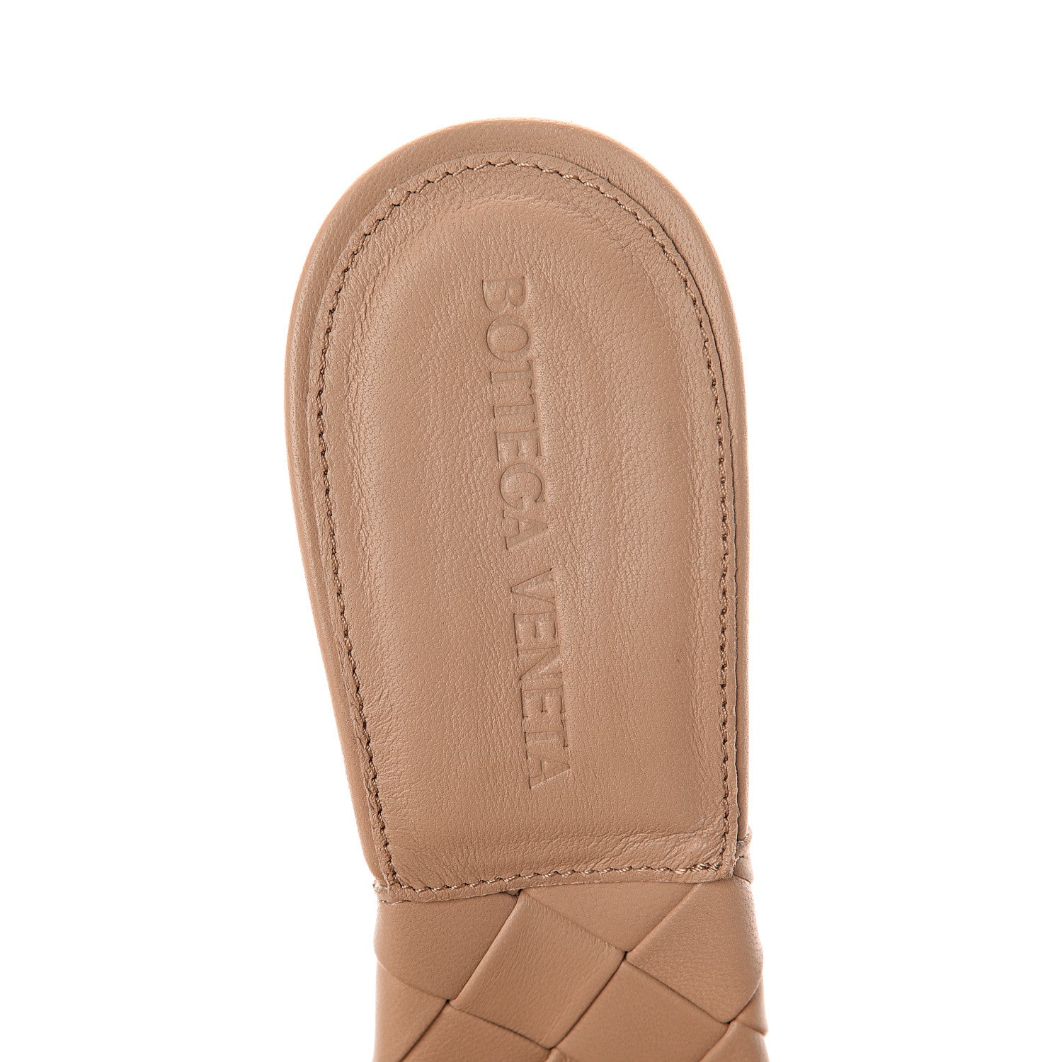 Bottega Veneta Nappa Maxi Intrecciato Lido Mule Sandals 36 Cipria 6 of 7