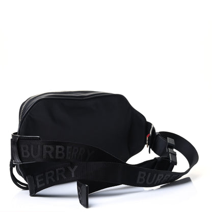 Burberry Econyl Logo Print Bum Bag Black 2 of 4