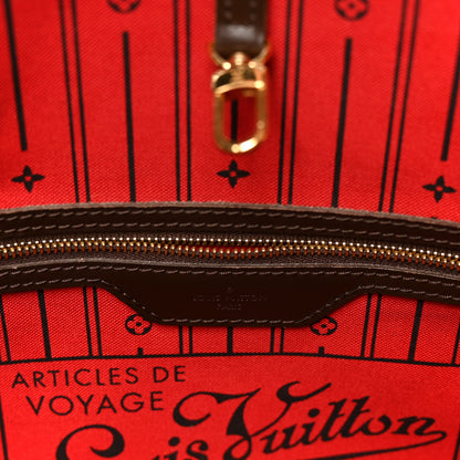 Louis Vuitton Damier Ebene Neverfull MM 7 of 11