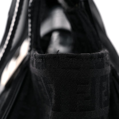 Fendi Zucchino Vitello Shoulder Bag Black 15 of 23