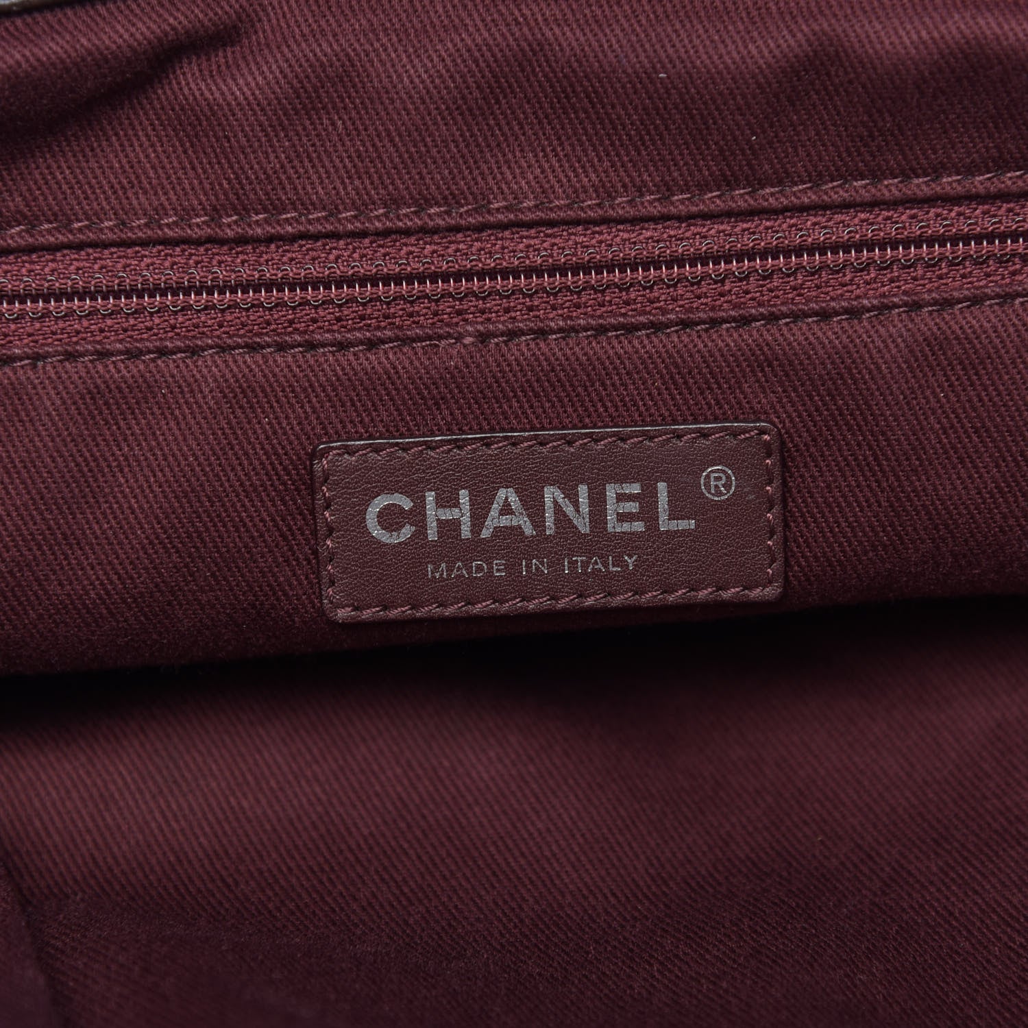 Chanel Iridescent Calfskin Quilted Large In The Mix Tote Brown 6 of 11