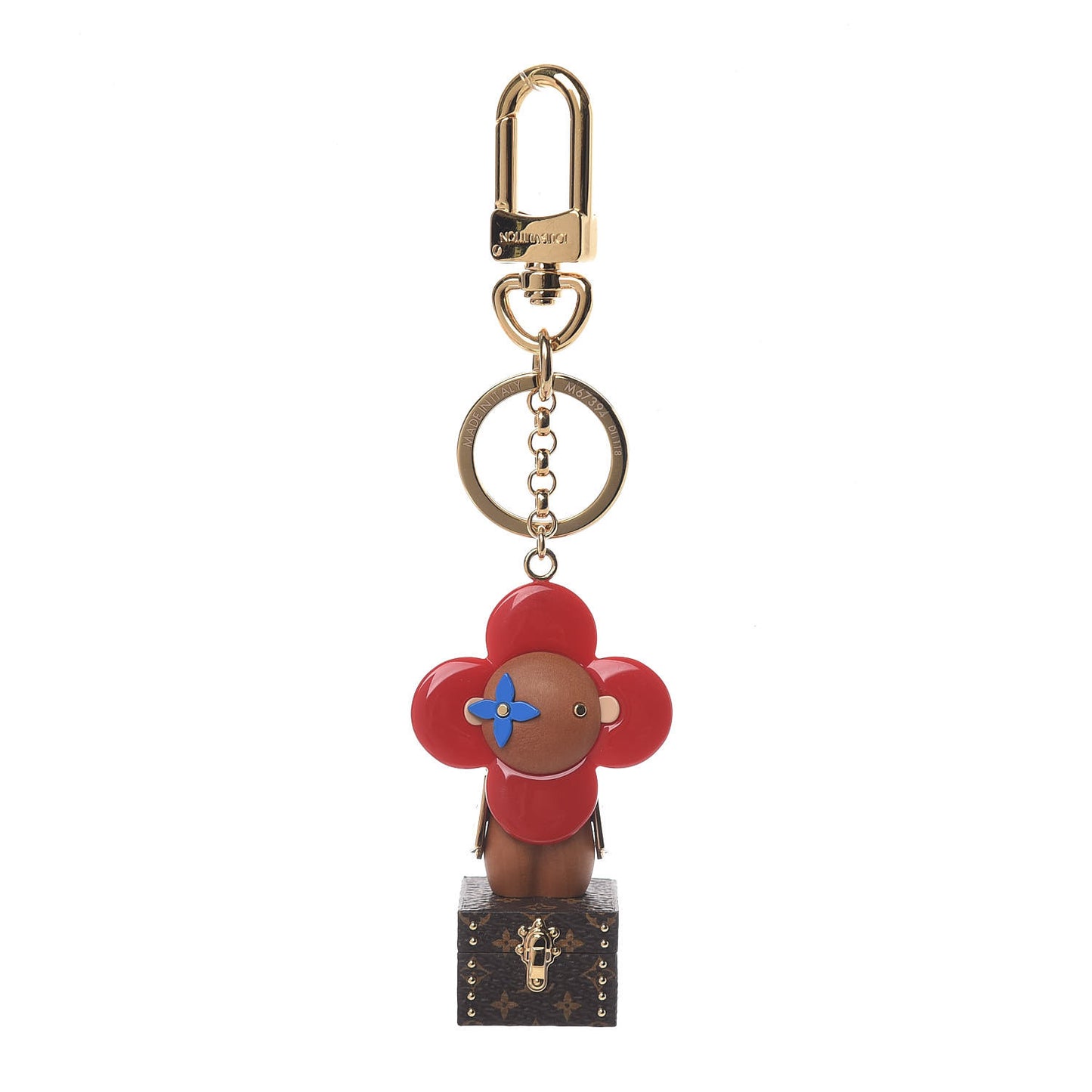 Monogram Vivienne Trunk Bag Charm Key Holder
