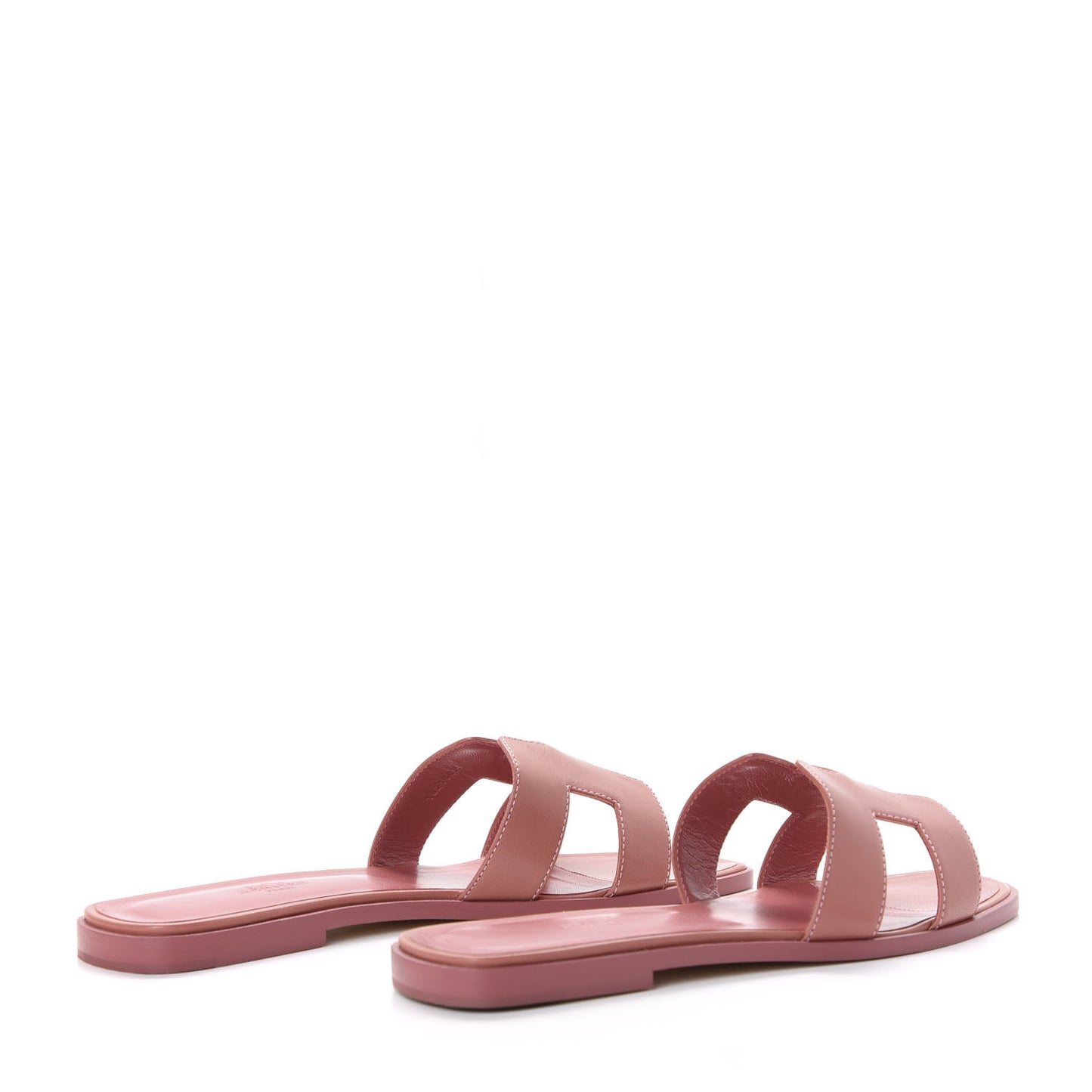Goatskin Oran Sandals 40 Rouge Blush