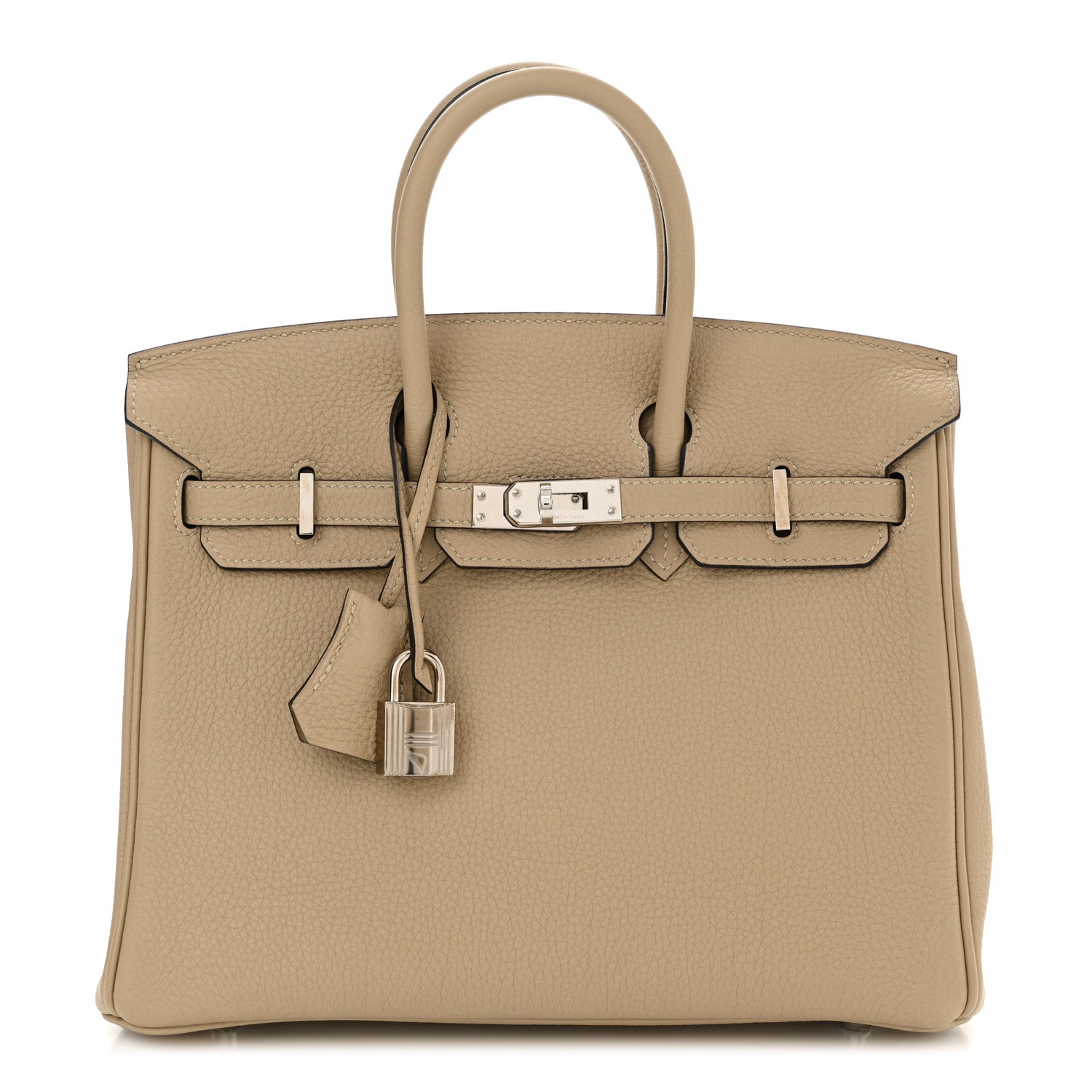 Hermes Togo Birkin 25 Trench 1 of 10