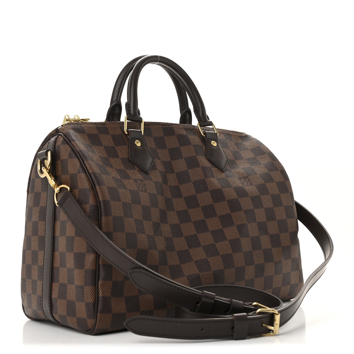 Louis Vuitton Damier Ebene Speedy Bandouliere 30 3 of 13