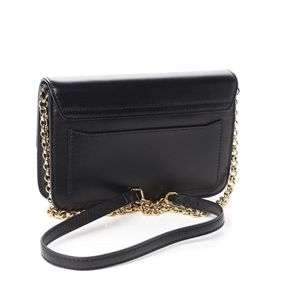 Chloe Calfskin Suede C Clutch With Chain Black 3 of 10