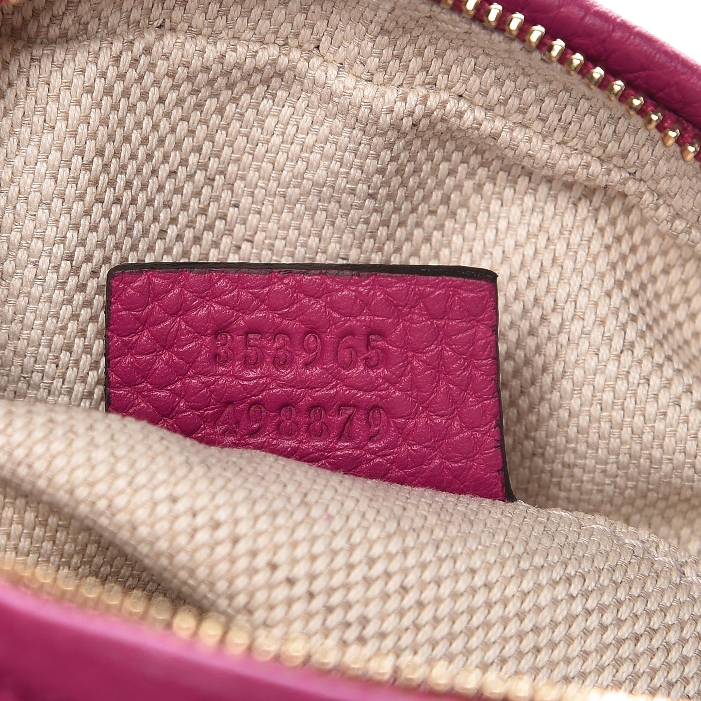 Cellarius Calfskin Mini Soho Chain Bag Bright Bouganville